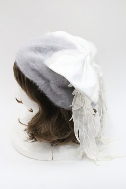 画像3: MR corset / Angel Wingベレー  グレーｘ白 I-26-01-06-117-PU-AC-SA-ZI