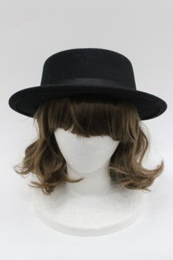 画像2: m petit by misako / サンリオキャラクターズコラボ クロミ カンカン帽  黒 I-26-01-06-120-LO-AC-SA-ZI