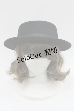 画像2: m petit by misako / サンリオキャラクターズコラボ クロミ カンカン帽  黒 I-26-01-06-120-LO-AC-SA-ZI