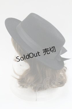 画像3: m petit by misako / サンリオキャラクターズコラボ クロミ カンカン帽  黒 I-26-01-06-120-LO-AC-SA-ZI