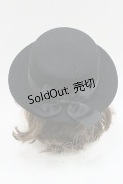 画像4: m petit by misako / サンリオキャラクターズコラボ クロミ カンカン帽  黒 I-26-01-06-120-LO-AC-SA-ZI