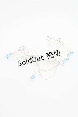 画像1: axes femme / マーメイドストーリイヤカフ  シルバーＸ青 I-26-01-06-121-AX-AC-SA-ZI