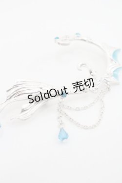 画像3: axes femme / マーメイドストーリイヤカフ  シルバーＸ青 I-26-01-06-121-AX-AC-SA-ZI