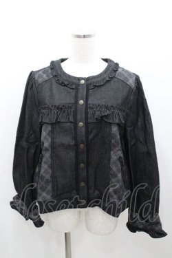 画像1: Hoshibako Works / シーソルトマキアートブラウス M 黒 I-26-01-06-020-LO-BL-SA-ZI