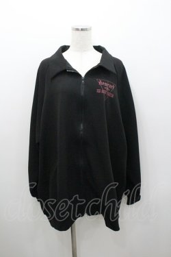 画像1: Deorart / サイドライン・ジャージ F ブラック×レッド I-26-01-06-031-PU-TO-TE-ZI