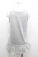 画像2: axes femme / 肩透けロングタンク M グレー I-26-01-06-004-AX-TO-TE-ZI (2)