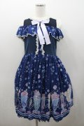 Angelic Pretty / Cream Soda Mermaidカットワンピース  紺 I-26-01-06-043-AP-OP-SA-ZI