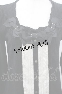 画像3: axes femme / リボンデザインプルオーバー M クロ I-26-01-08-031-AX-TO-TE-ZI