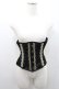 画像3: abilletage / nobleレースミニショートコルセット 2 黒ｘゴールド I-26-01-08-039-GO-ZA-SA-ZI (3)