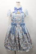 Angelic Pretty / アレルキナーダワンピース  サックス I-26-01-08-059-AP-OP-SA-ZI