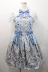 Angelic Pretty / アレルキナーダワンピース  サックス I-26-01-08-059-AP-OP-SA-ZI