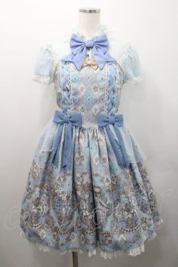 画像1: Angelic Pretty / アレルキナーダワンピース  サックス I-26-01-08-059-AP-OP-SA-ZI