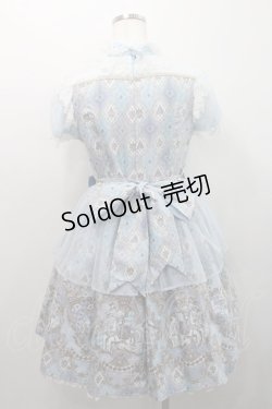 画像2: Angelic Pretty / アレルキナーダワンピース  サックス I-26-01-08-059-AP-OP-SA-ZI