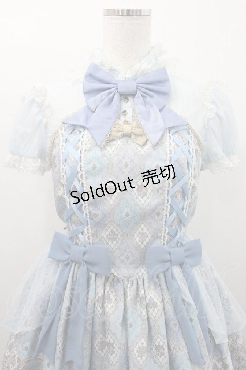 画像3: Angelic Pretty / アレルキナーダワンピース  サックス I-26-01-08-059-AP-OP-SA-ZI (3)