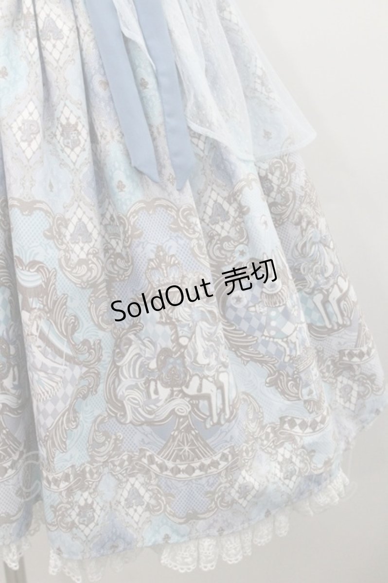 画像4: Angelic Pretty / アレルキナーダワンピース  サックス I-26-01-08-059-AP-OP-SA-ZI (4)
