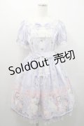 Angelic Pretty / Romantic Catワンピース  ラベンダー I-26-01-08-060-AP-OP-SA-ZI