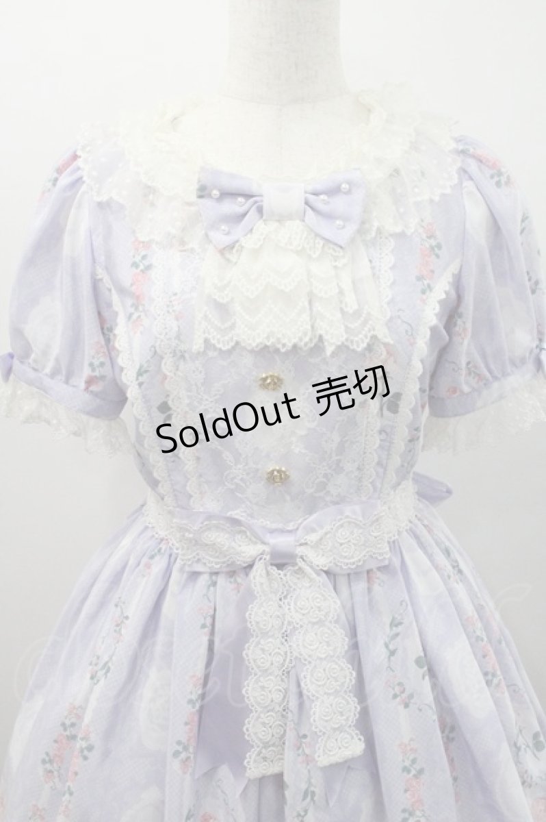 画像3: Angelic Pretty / Romantic Catワンピース  ラベンダー I-26-01-08-060-AP-OP-SA-ZI (3)