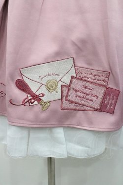 画像4: Amavel / Classical Invitationケープワンピース  ピンク I-26-01-08-063-CA-OP-SA-ZI