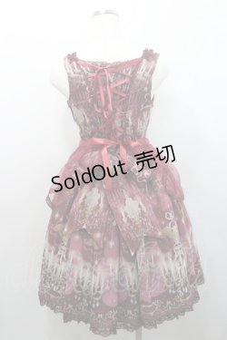画像2: Angelic Pretty / Chandelier Holicジャンパースカート  ボルドー I-26-01-08-065-AP-OP-SA-ZI