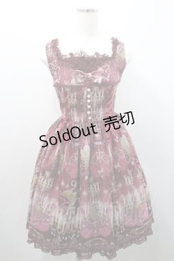 画像3: Angelic Pretty / Chandelier Holicジャンパースカート  ボルドー I-26-01-08-065-AP-OP-SA-ZI