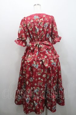 画像2: axes femme kawaii / クラシックベリーワンピース M ワイン I-26-01-08-067-AX-OP-SA-ZI