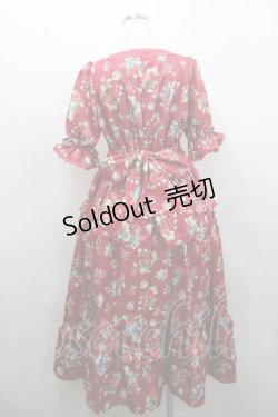 画像2: axes femme Kawaii / クラシックベリーワンピース M ワイン I-26-01-08-067-AX-OP-SA-ZI