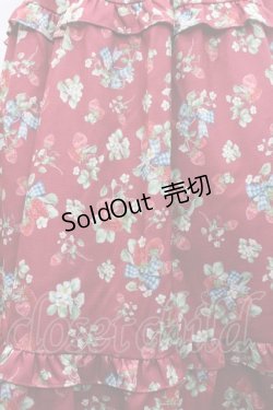 画像4: axes femme Kawaii / クラシックベリーワンピース M ワイン I-26-01-08-067-AX-OP-SA-ZI