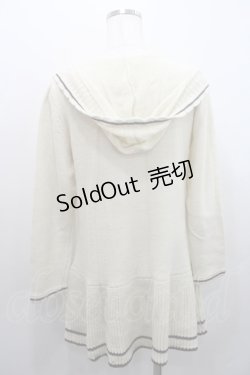 画像2: axes femme / ビッグリボンニットカーデ M アイボリー I-26-01-08-007-AX-TO-TE-ZI