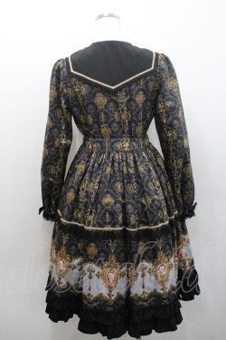 画像2: metamorphose / holiness cameoワンピース  黒 I-26-01-08-075-ME-OP-SA-ZI