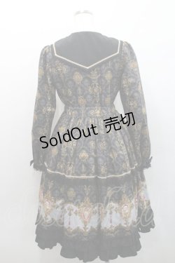 画像2: metamorphose / holiness cameoワンピース  黒 I-26-01-08-075-ME-OP-SA-ZI