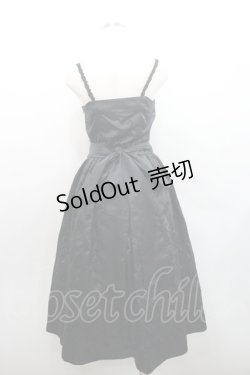 画像2: Lois CRAYON / リボン刺繍キャミワンピース M ブラック I-26-01-08-077-LO-OP-SA-ZI