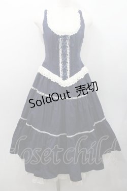 画像1: ALICE and the PIRATES / シルヴィアジャンパースカート  ネイビー I-26-01-08-082-PA-OP-SA-ZI