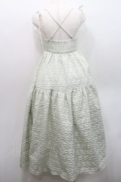 画像2: Areeam / ふくれジャガードキャミワンピース  ミント I-26-01-08-085-LO-OP-SA-ZI