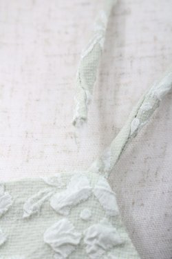 画像4: Areeam / ふくれジャガードキャミワンピース  ミント I-26-01-08-085-LO-OP-SA-ZI