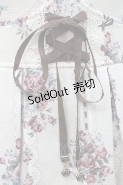 画像3: axes femme / ローズリボン柄ジャンスカ  アイボリー I-26-01-08-087-AX-OP-SA-ZI