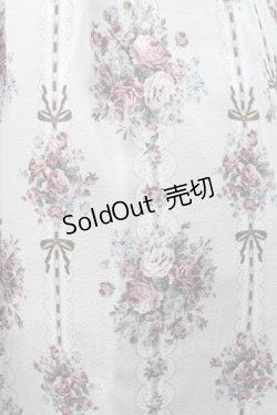 画像4: axes femme / ローズリボン柄ジャンスカ  アイボリー I-26-01-08-087-AX-OP-SA-ZI