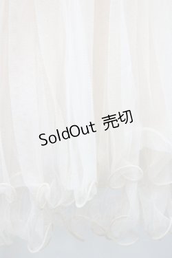 画像3: Honey Bunch / チュール2段スカート  アイボリーＸ黒 I-26-01-08-096-LO-SK-SA-ZI