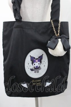 画像3: m petit by misako / サンリオキャラクターズコラボ  トートバッグ  黒 I-26-01-08-104-LO-BG-SA-ZI