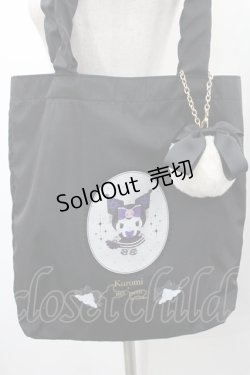 画像3: m petit by misako / サンリオキャラクターズコラボ  トートバッグ  黒 I-26-01-08-104-LO-BG-SA-ZI