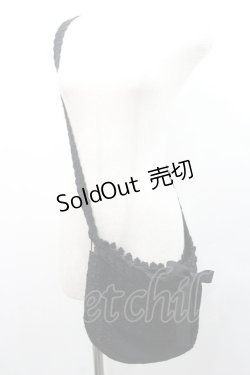 画像1: PINK HOUSE / ニットポシェット  ブラック I-26-01-08-107-LO-BG-SA-ZI