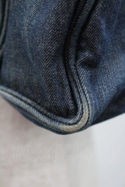 画像6: PINK HOUSE / フラワー刺繍デニムバッグ  ネイビー I-26-01-08-108-LO-BG-SA-ZI