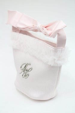 画像2: Honey Cinnamon / Tulle Vanity Bag  ピンク I-26-01-08-109-LO-BG-SA-ZI