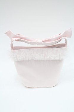 画像3: Honey Cinnamon / Tulle Vanity Bag  ピンク I-26-01-08-109-LO-BG-SA-ZI