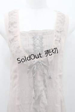 画像3: axes femme / ノースリーブワンピース M ピンク I-26-01-08-012-AX-BL-TE-ZI