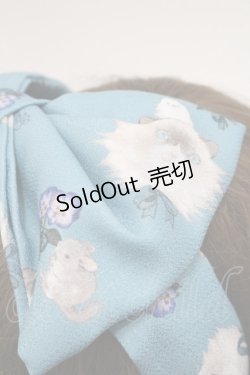 画像3: Royal Princess Alice / 毛繕い下手猫ちゃん・ねこ助コラボ・カチューシャ  サックス I-26-01-08-111-LO-AC-SA-ZI