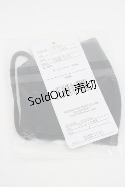 画像2: LISTEN FLAVOR / ハートの誘惑マスク  黒Ｘ白 I-26-01-08-121-PU-ZA-SA-ZI