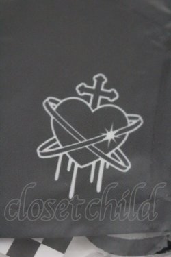 画像3: LISTEN FLAVOR / ハートの誘惑マスク  黒Ｘ白 I-26-01-08-121-PU-ZA-SA-ZI