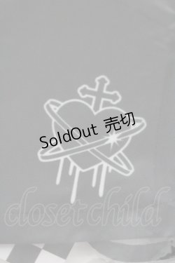 画像3: LISTEN FLAVOR / ハートの誘惑マスク  黒Ｘ白 I-26-01-08-121-PU-ZA-SA-ZI