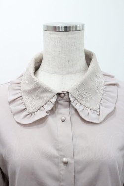 画像3: Rojita / ネクタイブローチブラウス  ピンク I-26-01-08-013-LO-BL-SA-ZI