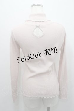 画像2: LIZ LISA / 雫あきハイネックニットトップス M ピンク I-26-01-08-015-LO-TO-TE-ZI